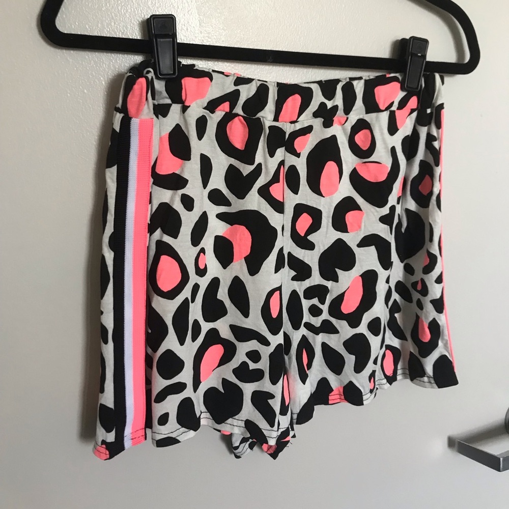 High Waisted Cheetah Shorts